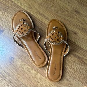 Women’s Size 9 Pierre Dumas Tan Sandals